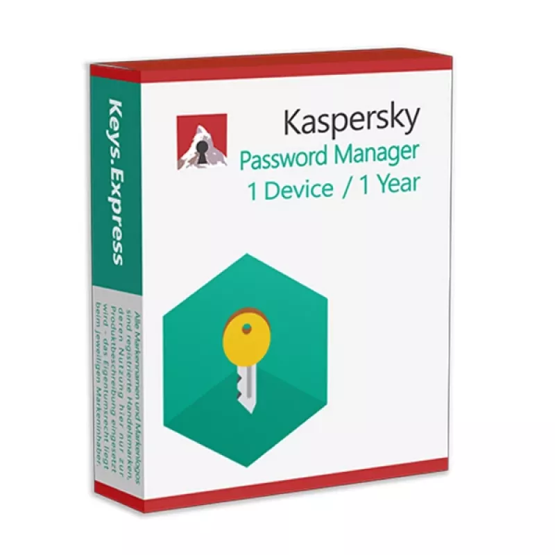 Kaspersky Password Manager | 1 dispositivo | 1 anno | EU