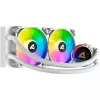 S80 RGB White AIO 240mm, raffreddamento a liquido bianco