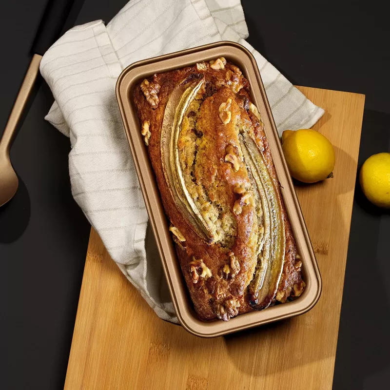 Stampo da plumcake Russell Hobbs RH02147GEU7 28 cm, antiaderente dorato