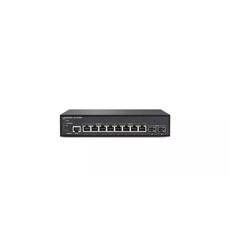 LANCOM GS-3510XP Managed L2 2.5G Ethernet (100/1000/2500) Power over Ethernet (PoE) 1U nero