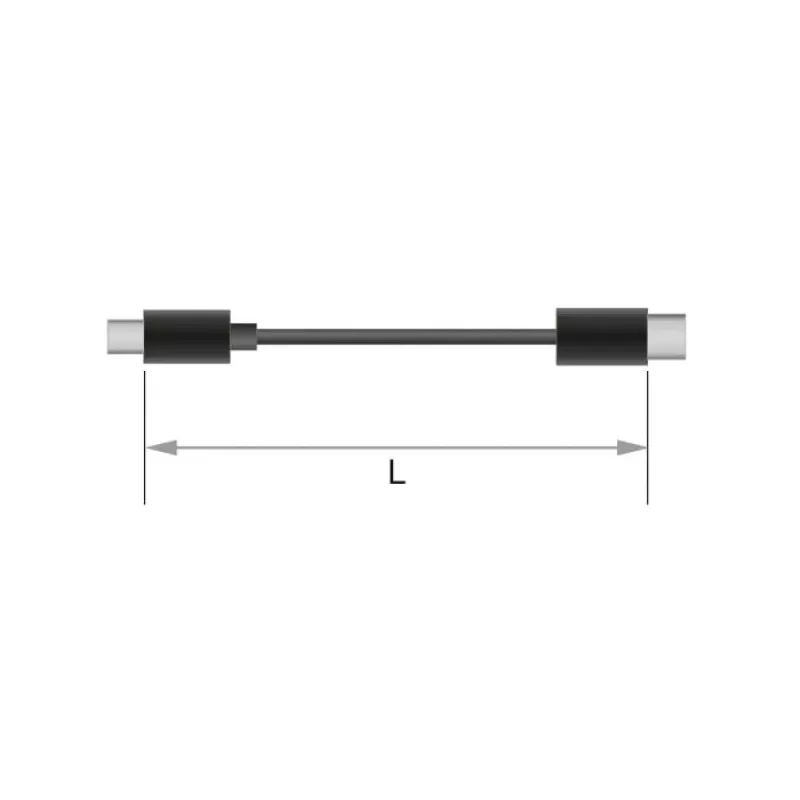 DeLOCK - Cavo video - Single Link - HDMI / DVI - DVI-D (M) a HDMI (M) - 2 m - Tripla schermatura - nero - Viti zigrinate