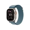 Cinturino Apple MFTJ4ZM/A accessorio smartwatch blu titanio poliestere spandex