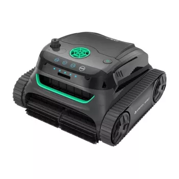 Robot per pulizia piscina Wybot S2 con funzionamento wireless, navigazione avanzata e forte aspirazione