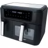 Friggitrice ad aria duale HF 9500 DUO (nero, 2.400 Watt, 2 cestelli 6 L + 3,5 L)