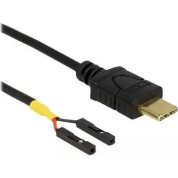 Cavo USB DeLOCK 85396 0,3 m USB C nero