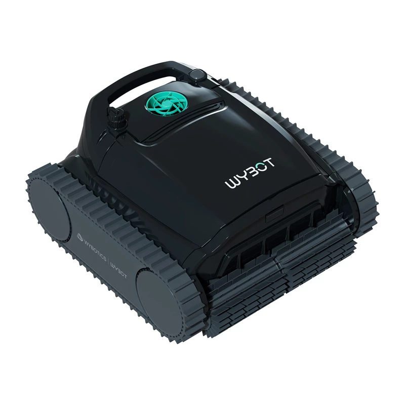 Robot pulisci piscina wireless Wybot M1 — aspira piscina robotico, funzionamento wireless