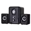 Diffusori DEFENDER V11 11 W con filo 2.1 diffusori satelliti da scrivania, USB 5 V, nero