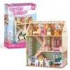 Kit di montaggio casa delle bambole CubicFun P645H — assemblaggio 3D in carta/cartone, Dreamy
