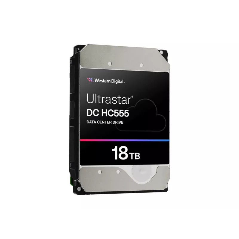 WD Ultrastar DC HC555 - disco rigido - data center - 18TB - interno - 3,5 (8,9 cm) - SAS 12Gb/s - 7200 rpm - buffer: 512MB (0B47747)