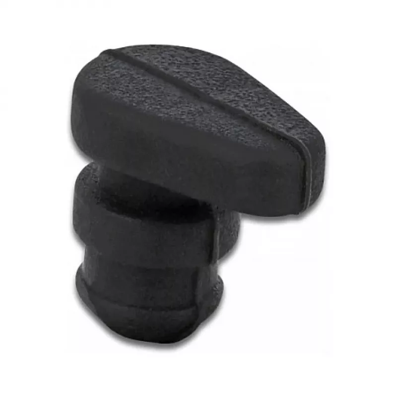 Delock 18305 Tasselli in gomma per il montaggio di SSD / moduli M.2, nero, 10 pz.