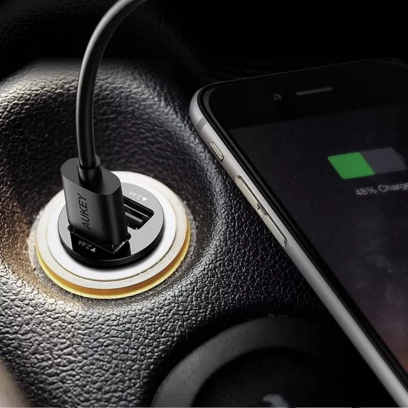 CARICABATTERIE AUTO MOBILE CC-S1/MINI RTL LLTS86107 AUKEY
