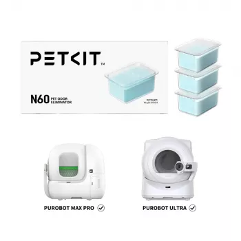 Deodorante per lettiera per gatti Petkit Purobot Ultra N60 3 pezzi (P9224)