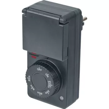 Timer con sensore crepuscolare DDT IP 44 antracite