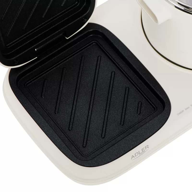 Adler stazione per colazione 2 in 1 | AD 6421 | 1320 W | 1 L | Numero di programmi 1