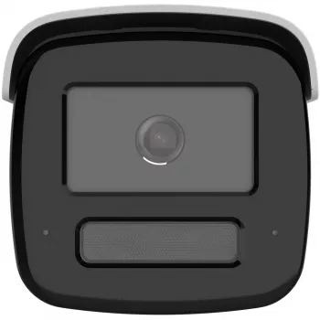 Hikvision Pro Series 4 MP Smart Hybrid Light con ColorVu telecamera di rete bullet a installazione fissa