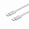 CANYON Cavo OnWire 60MG C-C 60W Magnetico Intrecciato 1m Bianco