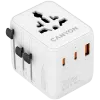 CANYON adattatore da viaggio OnTour 20 EU/UK/US/AUS 20W bianco