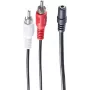Cavo audio ShiverPeaks BS30852 1,5 m 3,5 mm 2xRCA nero