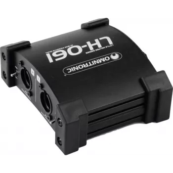 DI-Box passiva Omnitronic LH-061 PRO — DI-Box a 2 canali per uscite bilanciate