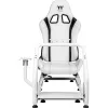 GR300 Racing Simulator Cockpit, Sim Rig (bianco)