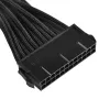 SilverStone SST-PP07-MBB cavo di prolunga ATX a 24 pin, 30 cm, nero
