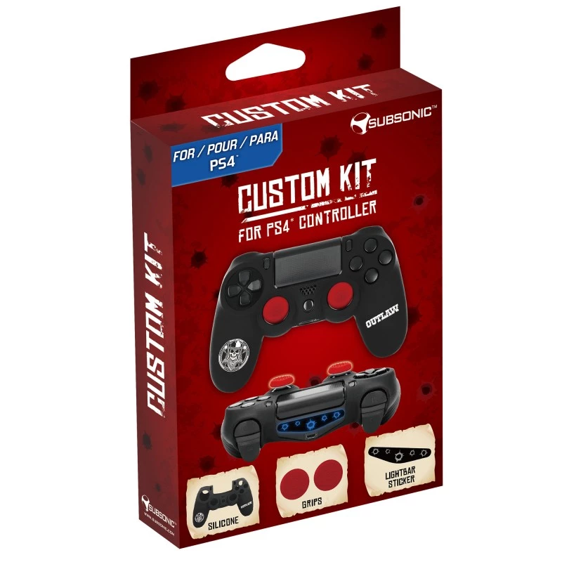 Kit controller gaming SUBSONIC SA5511 per PS4 con design ergonomico e installazione semplice