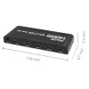 Qoltec 51798 splitter HDMI attivo 4 x HDMI 4K x 2K | 3.4Gb/s
