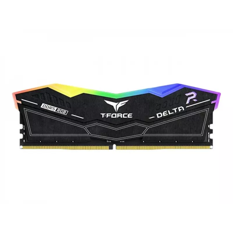 DIMM 32 GB DDR5-6400 (2x 16 GB) kit dual, memoria nera, FF3D532G6400HC40BDC01, Delta RGB, INTEL XMP