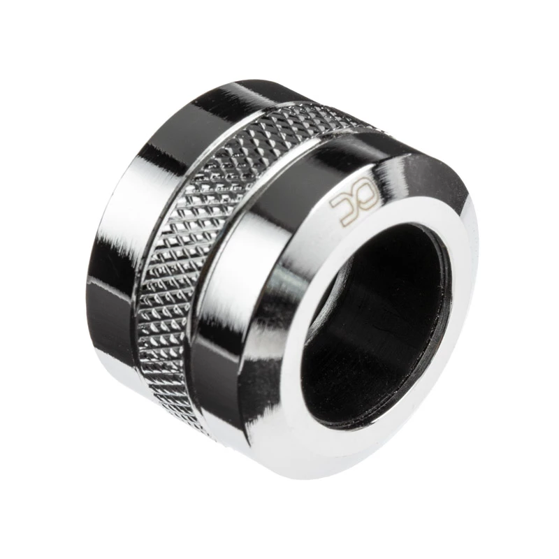 Connettore Alphacool Eiszapfen Pro per tubo rigido 16 mm raccordo G1/4, confezione da 6 - cromato