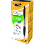 BIC penna a sfera ATLANTIS REFRSH 1,0 mm nero, scatola 12 pz. 136717