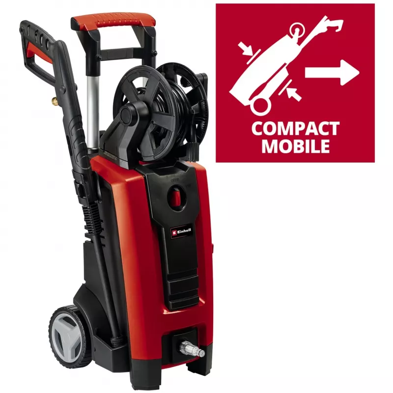 Idropulitrice TE-HP 140 (rosso/nero, 1.900 Watt, 140 bar)