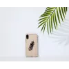 Custodia per smartphone man and wood per iPhone XR, Indian nero, guscio rigido protettivo