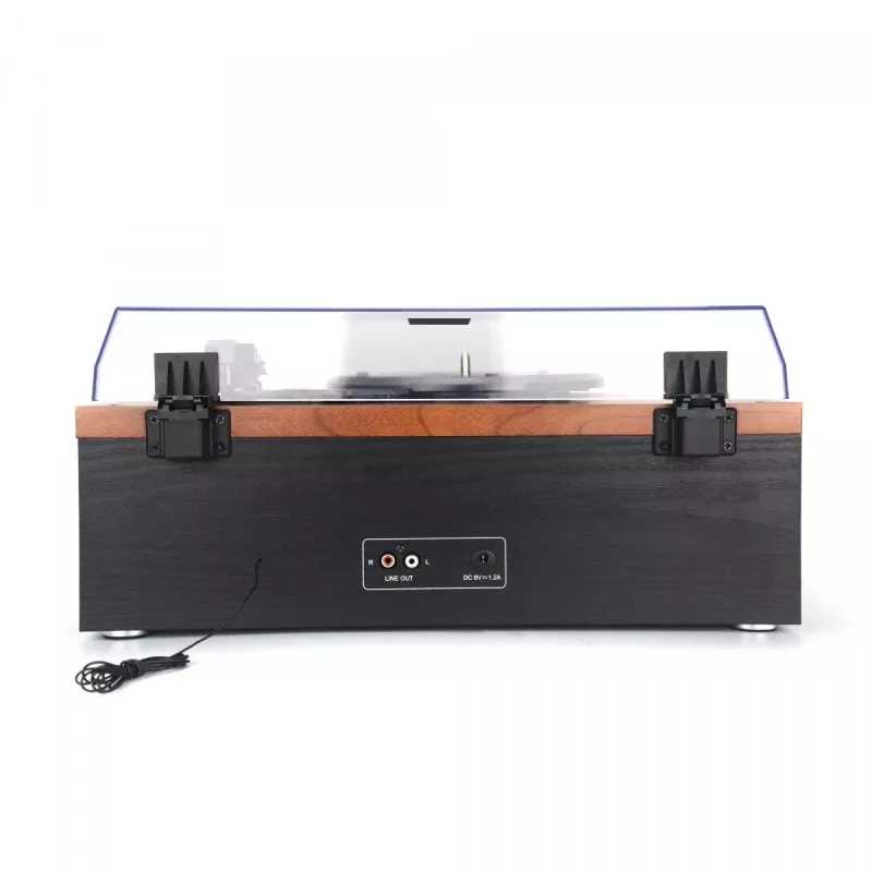 Giradischi AKAI ATT-14BT con Bluetooth, trasmissione a cinghia, preamplificatore phono integrato, uscita USB