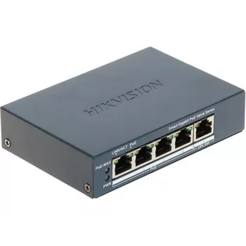 Switch di rete Hikvision DS-3E1505P-EI/M managed Gigabit Ethernet (10/100/1000) Power over Ethernet (PoE) grigio