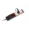 Protezione da sovratensione ARMAC M3/15/CZ 1,5 m nero 3 prese ciabatta con cavo