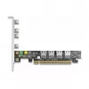 Scheda PCI Express x16 DeLOCK a 4 x interne SFF-8654 4i NVMe Bifurcation
