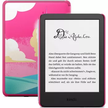 E-reader Amazon Kindle Kids 2024 (11th Gen) 16GB, unicorn valley, con cover per bambini (B0CP33C128)