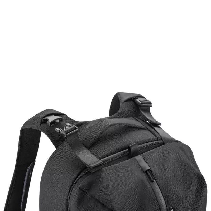 XD Design Bobby Flex Gym Bag P705.801 zaino antifurto, per notebook da 15,6 pollici (39,6 cm), nero