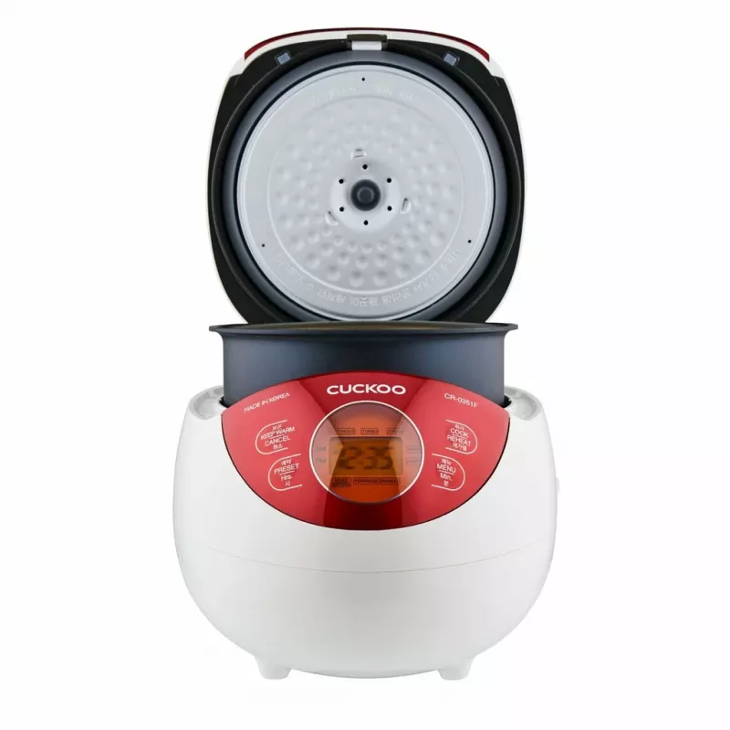 Cuckoo CR-0351F RED cuociriso 0,54 L 425 W rosso, bianco