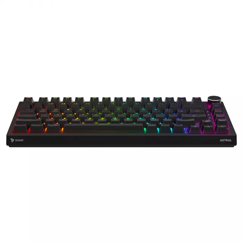Tastiera gaming Savio ASTRAL BLACK JADE USB QWERTY US International