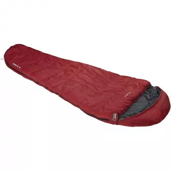 Sacco a pelo TR 300 (rosso scuro/grigio)