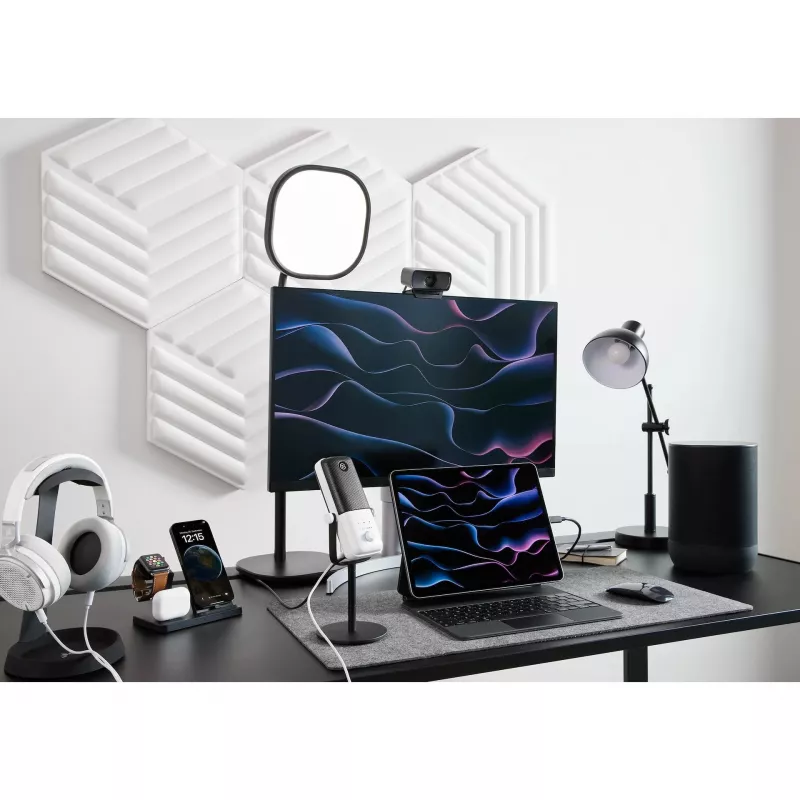 Elgato Facecam MK2 Webcam, Full HD, HDR, con software di controllo della fotocamera, Nero
