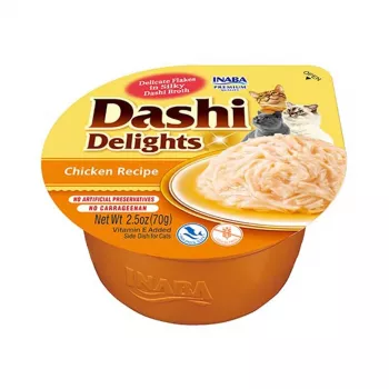 INABA Dashi Delights pollo in brodo - snack per gatti - 70 g