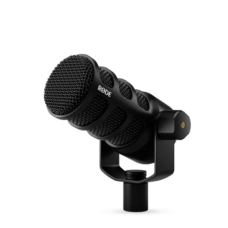 Microfono da studio RØDE PodMic USB — cardioide XLR/USB, 24 bit/48 kHz, USB-C, uscita cuffie, regolatore volume, nero