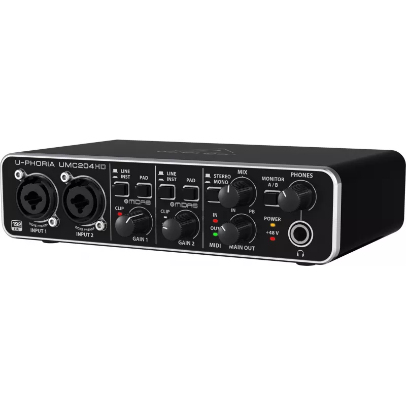 Behringer UMC204HD attrezzatura musicale complementare