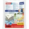 Tesa 56652 telo coprente extra resistente, 4 x 5 m, trasparente