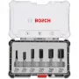 Bosch 2607017466 set di frese per scanalature, 6 pezzi