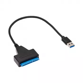 Cavo adattatore SATA a USB-A 3.0 Akyga AK-CA-86 per unità da 2,5 pollici, 0,3 m, nero