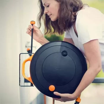 Fiskars 1020448 portagomma metallo nero