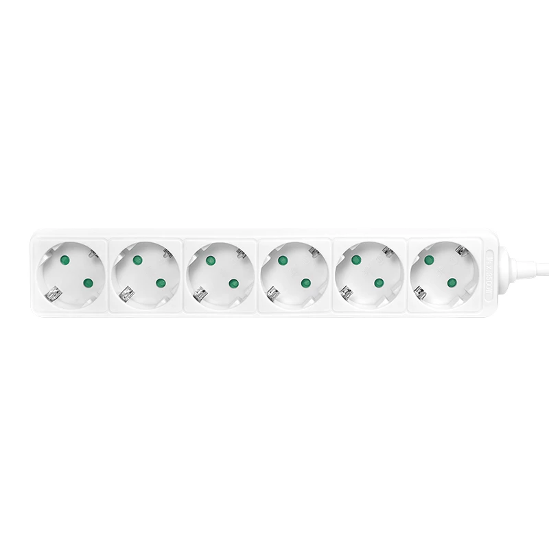Prolunga di alimentazione LogiLink LPS238 1.5m 6 prese AC per interni bianco